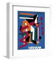 Medium Still Life, 1953-Stuart Davis-Framed Art Print