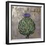 Medley_Gold_Artichoke-Color Bakery-Framed Giclee Print