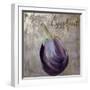 Medley_Gold_Eggplant-Color Bakery-Framed Giclee Print