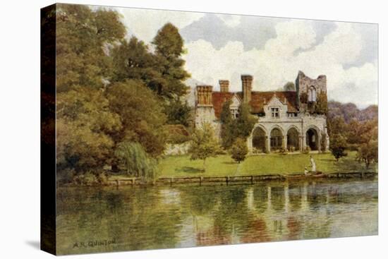 Medmenham Abbey-Alfred Robert Quinton-Stretched Canvas
