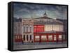 Medrano Circus in Montmartre, Paris-Louis Vivin-Framed Stretched Canvas