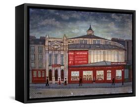 Medrano Circus in Montmartre, Paris-Louis Vivin-Framed Stretched Canvas