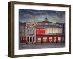 Medrano Circus in Montmartre, Paris-Louis Vivin-Framed Art Print