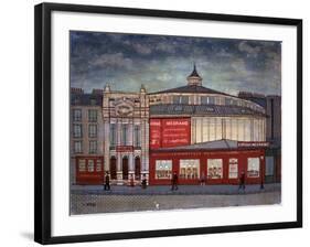 Medrano Circus in Montmartre, Paris-Louis Vivin-Framed Art Print