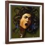 Medusa, 1596-1598-Caravaggio-Framed Giclee Print