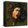 Medusa, 1596-1598-Caravaggio-Framed Stretched Canvas