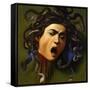 Medusa, 1596-1598-Caravaggio-Framed Stretched Canvas