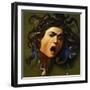 Medusa, 1596-1598-Caravaggio-Framed Premium Giclee Print