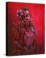 Medusa Calaca-David Lozeau-Stretched Canvas