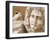 Medusa Head, Forum, Leptis Magna, Libya, North Africa-Nico Tondini-Framed Photographic Print