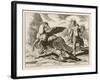 Medusa Leader of the Gorgons is Not an Easy Lady to Subdue But Perseus-J. Briot-Framed Art Print