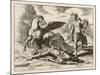 Medusa Leader of the Gorgons is Not an Easy Lady to Subdue But Perseus-J. Briot-Mounted Art Print