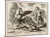 Medusa Leader of the Gorgons is Not an Easy Lady to Subdue But Perseus-J. Briot-Mounted Art Print