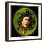 Medusa-Caravaggio-Framed Giclee Print