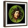 Medusa-Caravaggio-Framed Art Print