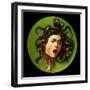 Medusa-Caravaggio-Framed Art Print