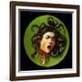 Medusa-Caravaggio-Framed Art Print