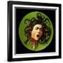 Medusa-Caravaggio-Framed Art Print