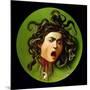 Medusa-Caravaggio-Mounted Art Print