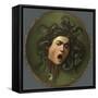 Medusa-Caravaggio-Framed Stretched Canvas