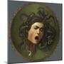 Medusa-Caravaggio-Mounted Art Print