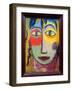 Meduse. Painting by the Russian Alexei Von Javlensky (Alexi Von Jawlensky, Alexej Von Javlenski) (1-Alexej Von Jawlensky-Framed Giclee Print