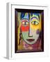 Meduse. Painting by the Russian Alexei Von Javlensky (Alexi Von Jawlensky, Alexej Von Javlenski) (1-Alexej Von Jawlensky-Framed Giclee Print