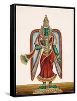 Meenakshi, Goddess of Madura, from Thanjavur, India-null-Framed Stretched Canvas