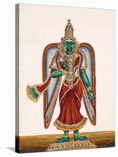 Meenakshi, Goddess of Madura, from Thanjavur, India-null-Stretched Canvas