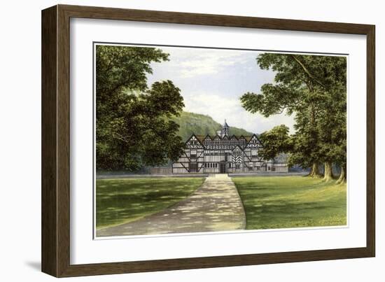 Meer Hall, Near Droitwich, Worcestershire, Home of the Bearcroft Family, C1880-Benjamin Fawcett-Framed Giclee Print