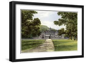 Meer Hall, Near Droitwich, Worcestershire, Home of the Bearcroft Family, C1880-Benjamin Fawcett-Framed Giclee Print