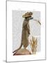 Meerkat Cowboy-Fab Funky-Mounted Art Print