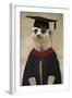 Meerkat in Mortar Board and Gown-null-Framed Photographic Print