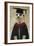 Meerkat in Mortar Board and Gown-null-Framed Photographic Print