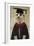 Meerkat in Mortar Board and Gown-null-Framed Photographic Print