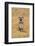 Meerkat (Suricata suricatta) baby, sitting on sand, with sandy paws from digging (captive)-Paul Sawer-Framed Photographic Print