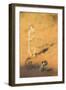 Meerkat (Suricata Suricatta) Emerging From Burrow, Kgalagadi Transfrontier Park, Northern Cape-Ann & Steve Toon-Framed Photographic Print