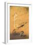 Meerkat (Suricata Suricatta) Emerging From Burrow, Kgalagadi Transfrontier Park, Northern Cape-Ann & Steve Toon-Framed Photographic Print