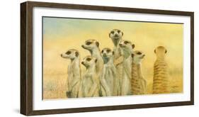 Meerkats-Henk Van Zanten-Framed Giclee Print