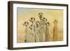 Meerkats-Henk Van Zanten-Framed Art Print