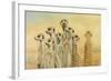 Meerkats-Henk Van Zanten-Framed Art Print