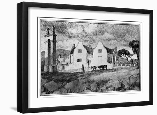 Meerlust Wine Farm, South Africa, 1931-null-Framed Giclee Print