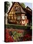 Meersburg Old Town, Bodensee, Baden-Wurttemberg, Germany-G Richardson-Stretched Canvas