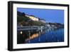 Meersburg Port-Markus Lange-Framed Photographic Print