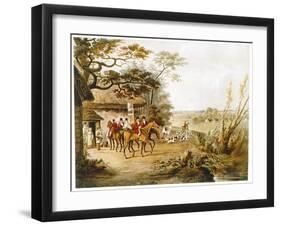 Meet at Village Inn-D. Wolstenholme-Framed Art Print