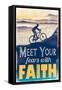 Meet Fear with Faith-Judi Bagnato-Framed Stretched Canvas