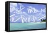 Meet me at the Beach-Susan Bryant-Framed Stretched Canvas