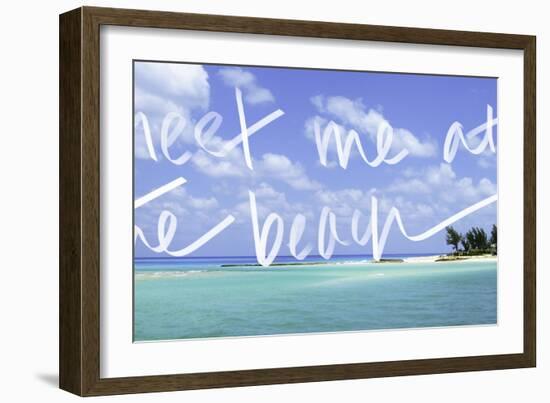 Meet me at the Beach-Susan Bryant-Framed Photographic Print