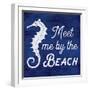 Meet Me By The Beach-Lula Bijoux-Framed Art Print