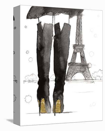 Meet me in Paris-Jessica Durrant-Stretched Canvas